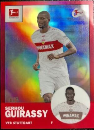 Serhou Guirassy [Red Refractor] #TAN-48