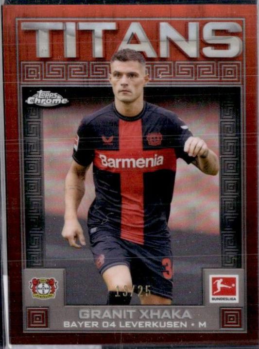 Granit Xhaka [Orange Refractor] #TI-7