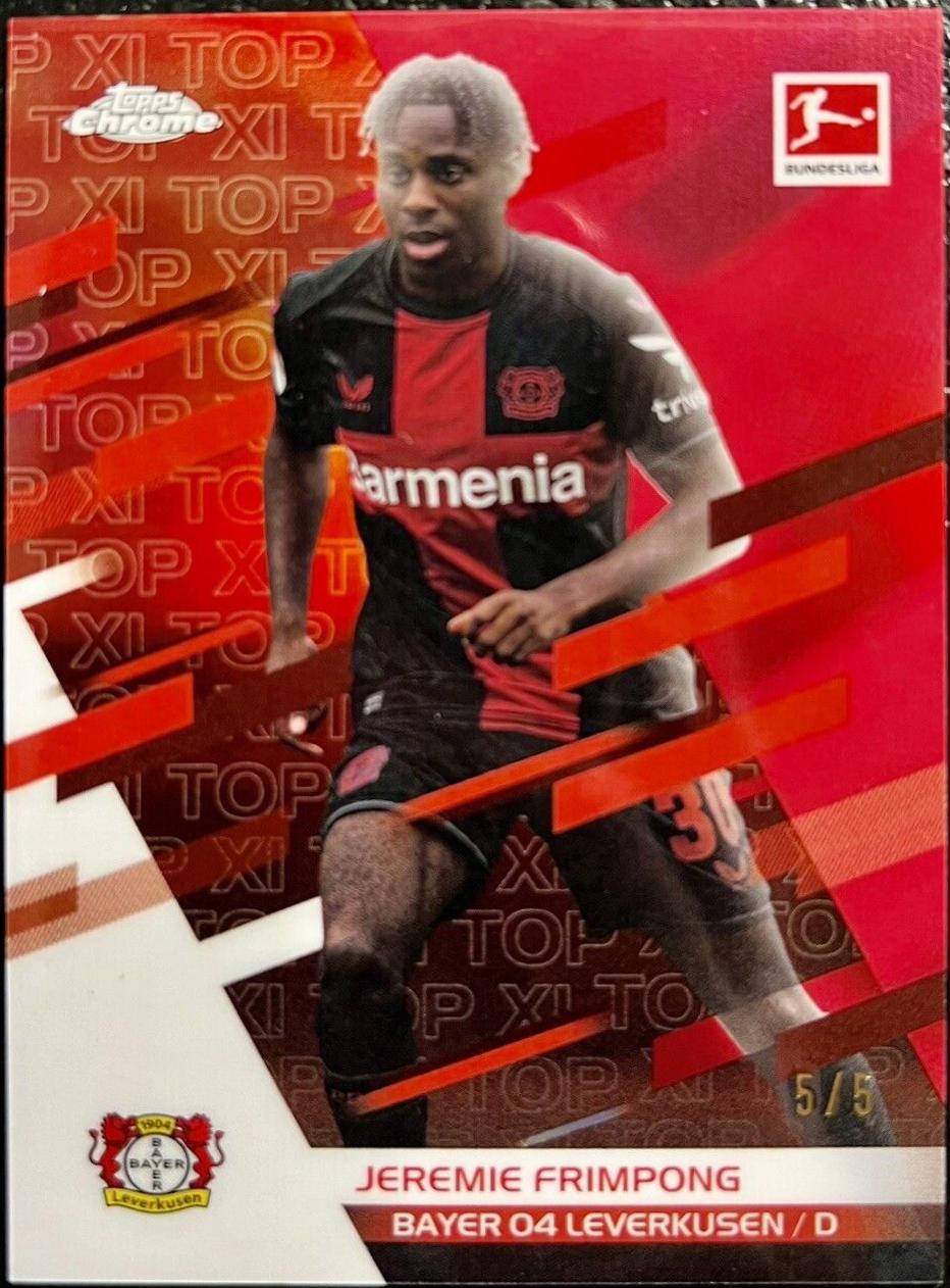 Jeremie Frimpong [Red Refractor] #XI-6