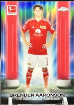 Brenden Aaronson [Red Refractor] #UB-1
