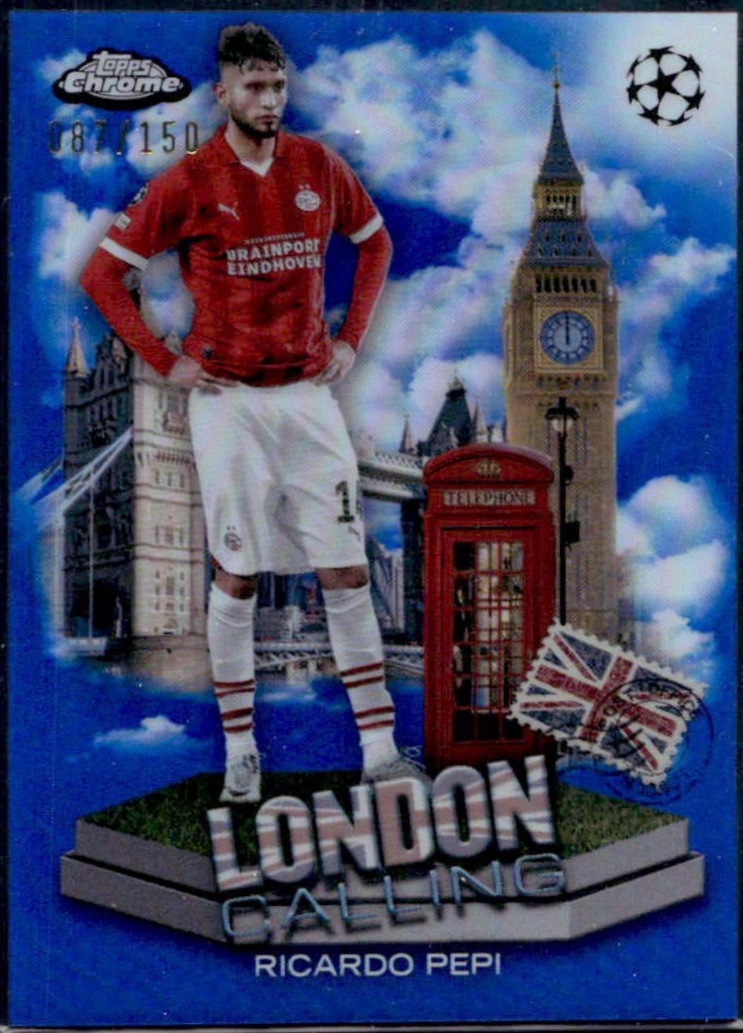 Ricardo Pepi [Blue Refractor] #LC-12