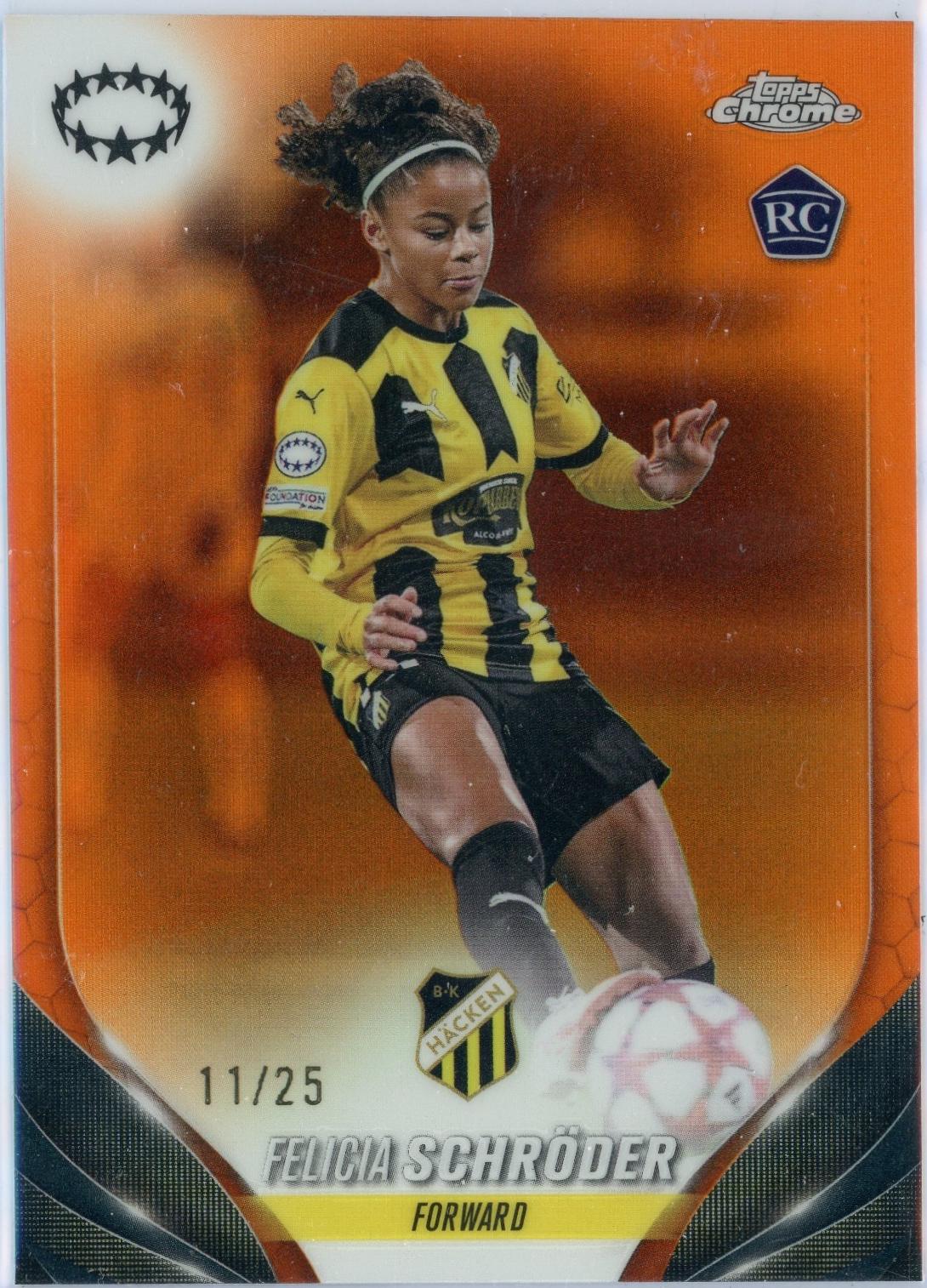 Felicia Schroder [Orange Refractor] #86