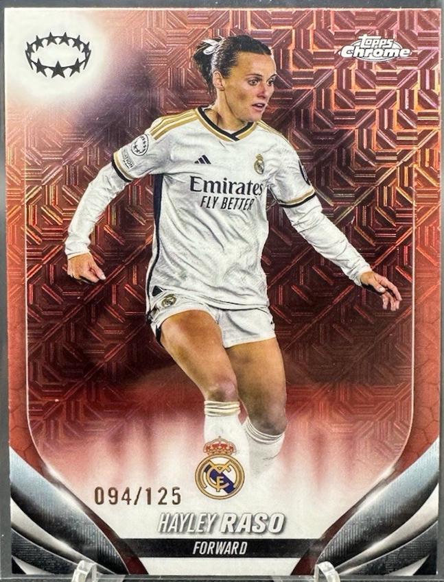 Hayley Raso [Rose Gold Mojo Refractor] #73