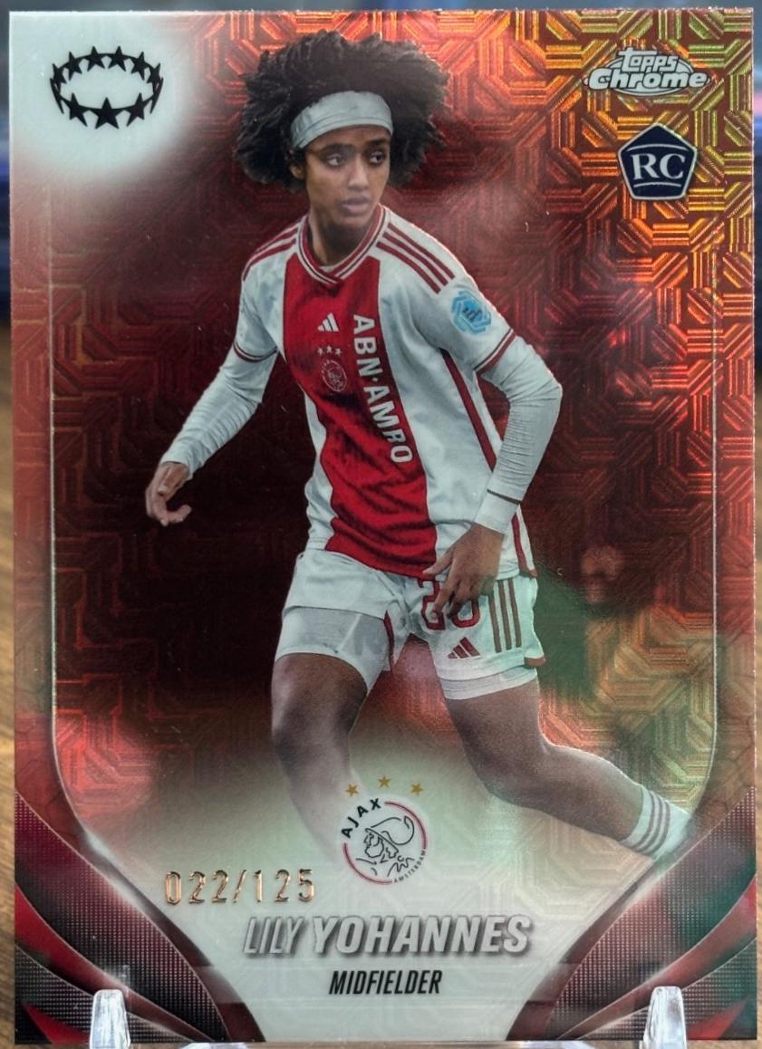 Lily Yohannes [Rose Gold Mojo Refractor] #25