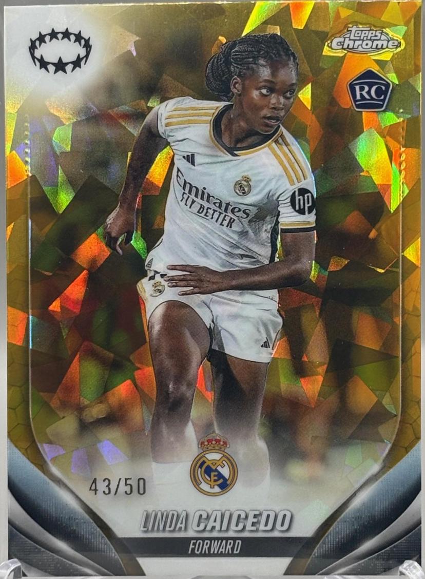 Linda Caicedo [Gold Refractor] #18