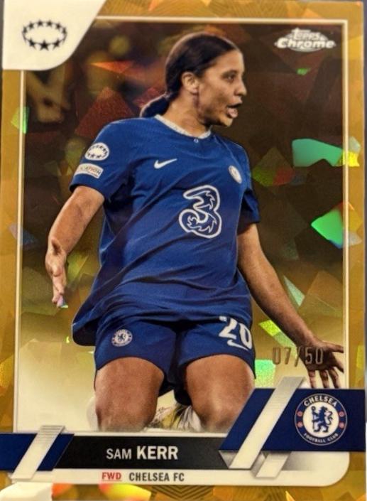Sam Kerr [Gold Refractor] #20
