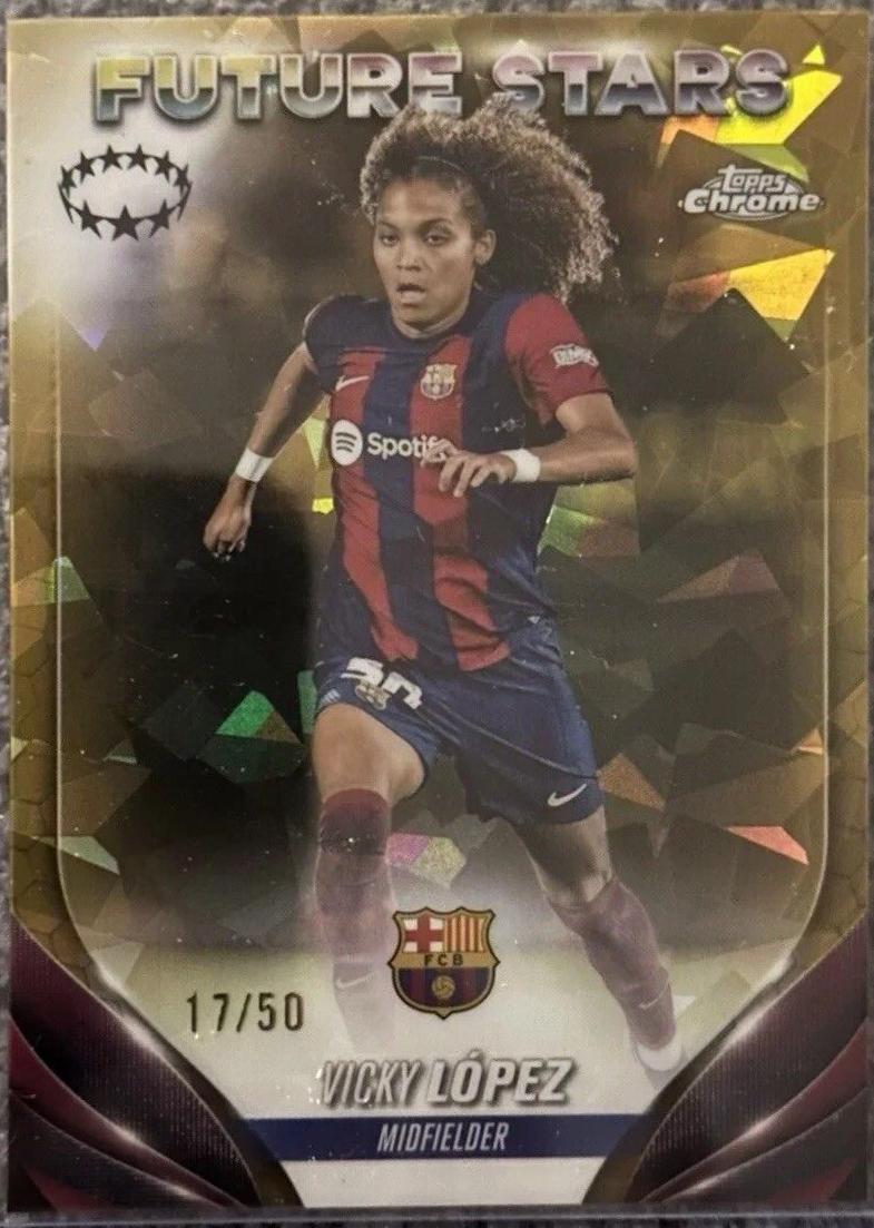 Vicky Lopez [Gold Refractor] #83