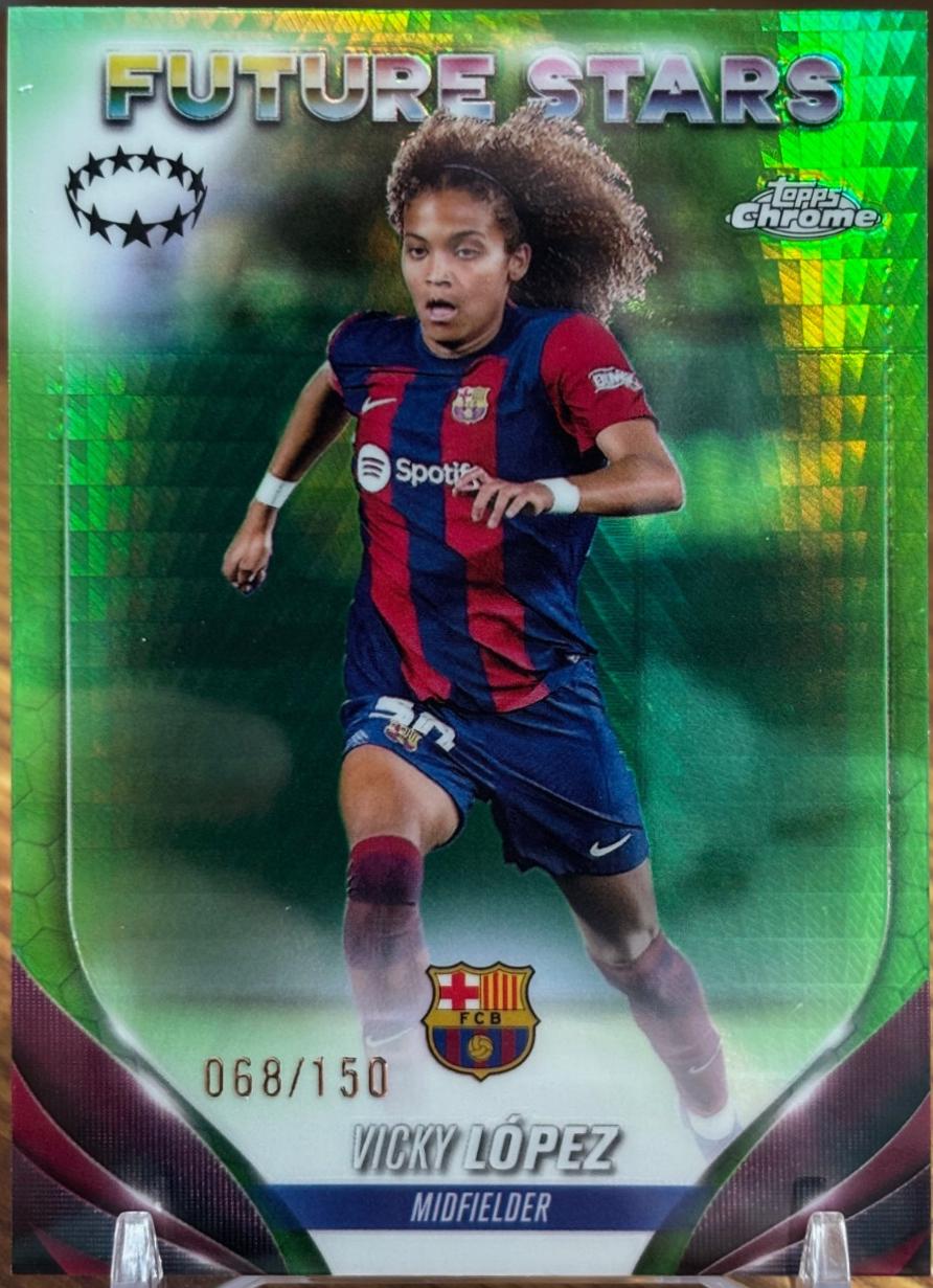 Vicky Lopez [Neon Green Prism Refractor] #83