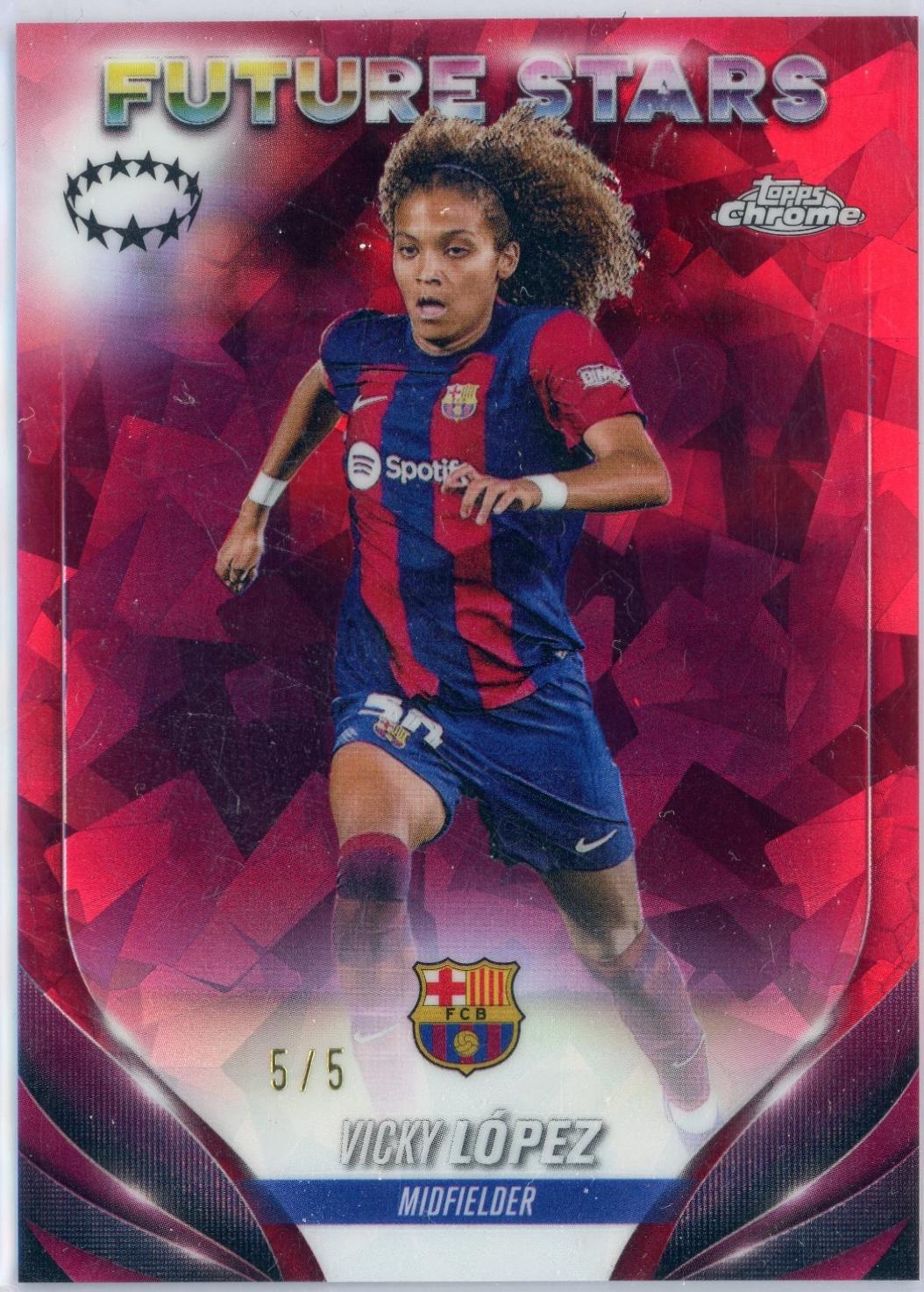 Vicky Lopez [Red Refractor] #83