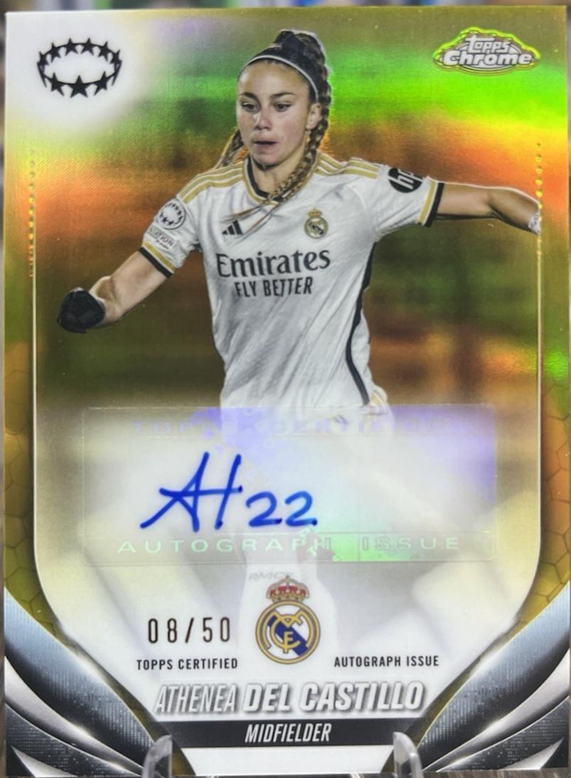 Athenea del Castillo [Gold Refractor] #A-AD