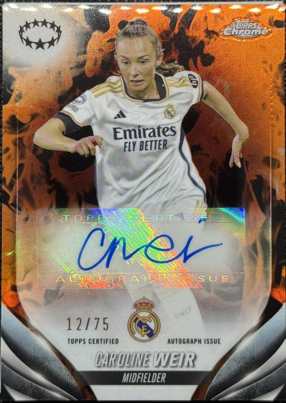 Caroline Weir [Inferno Refractor] #A-CW