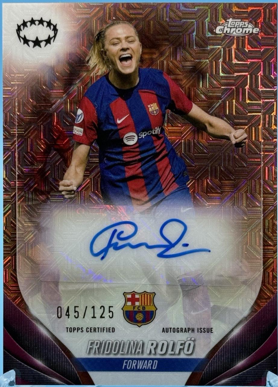 Fridolina Rolfo [Rose Gold Mojo Refractor] #A-FR
