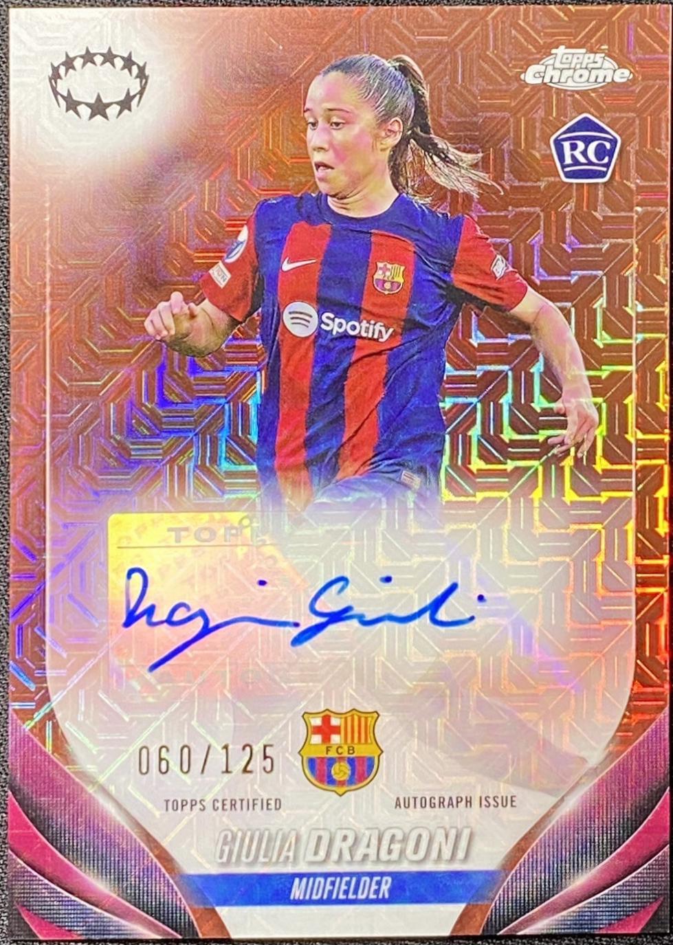 Giulia Dragoni [Rose Gold Mojo Refractor] #A-GD