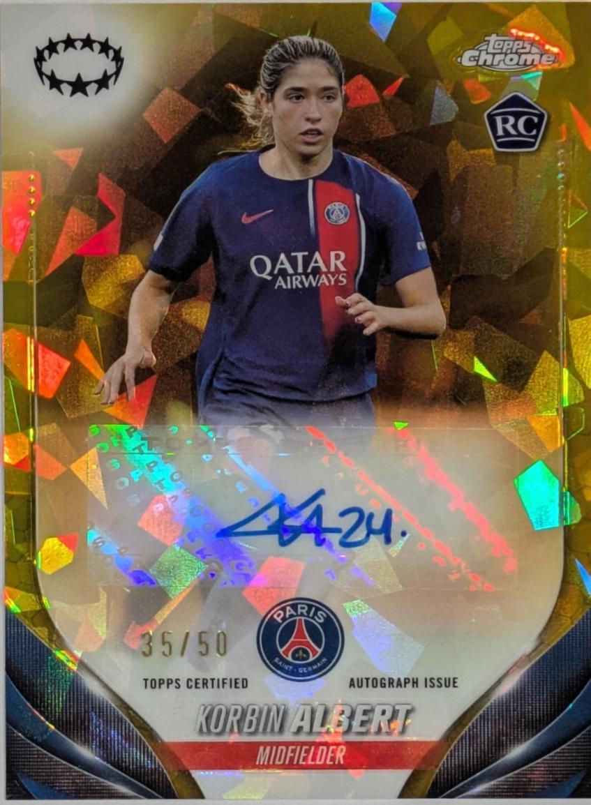 Korbin Albert [Gold Refractor] #A-KA