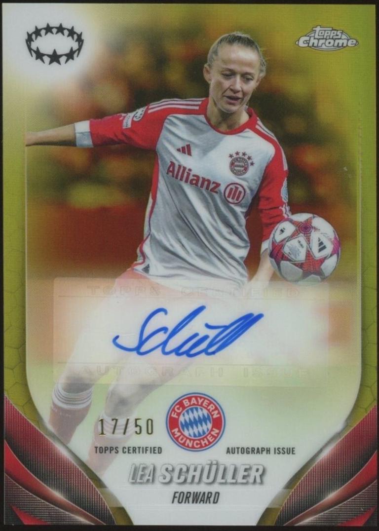 Lea Schuller [Gold Refractor] #A-LS