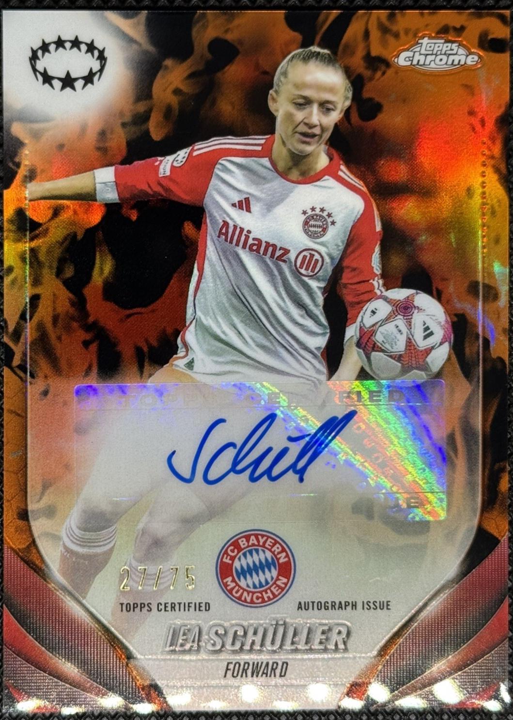 Lea Schuller [Inferno Refractor] #A-LS