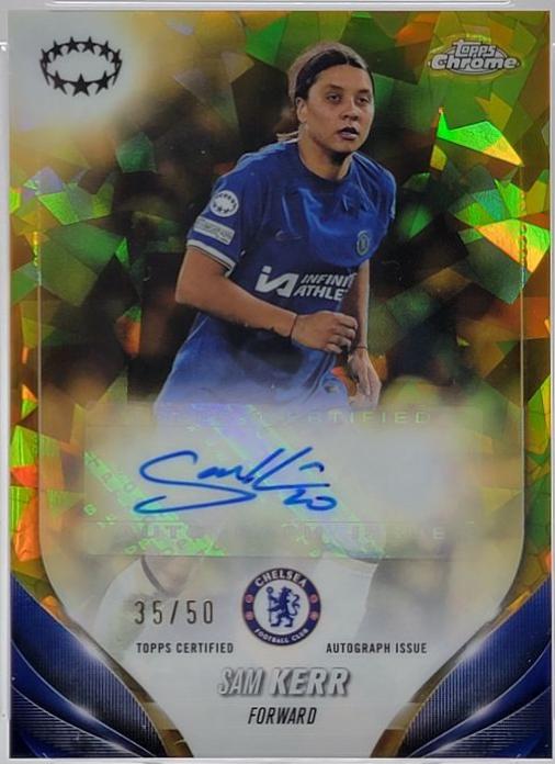 Sam Kerr [Gold Refractor] #A-SK