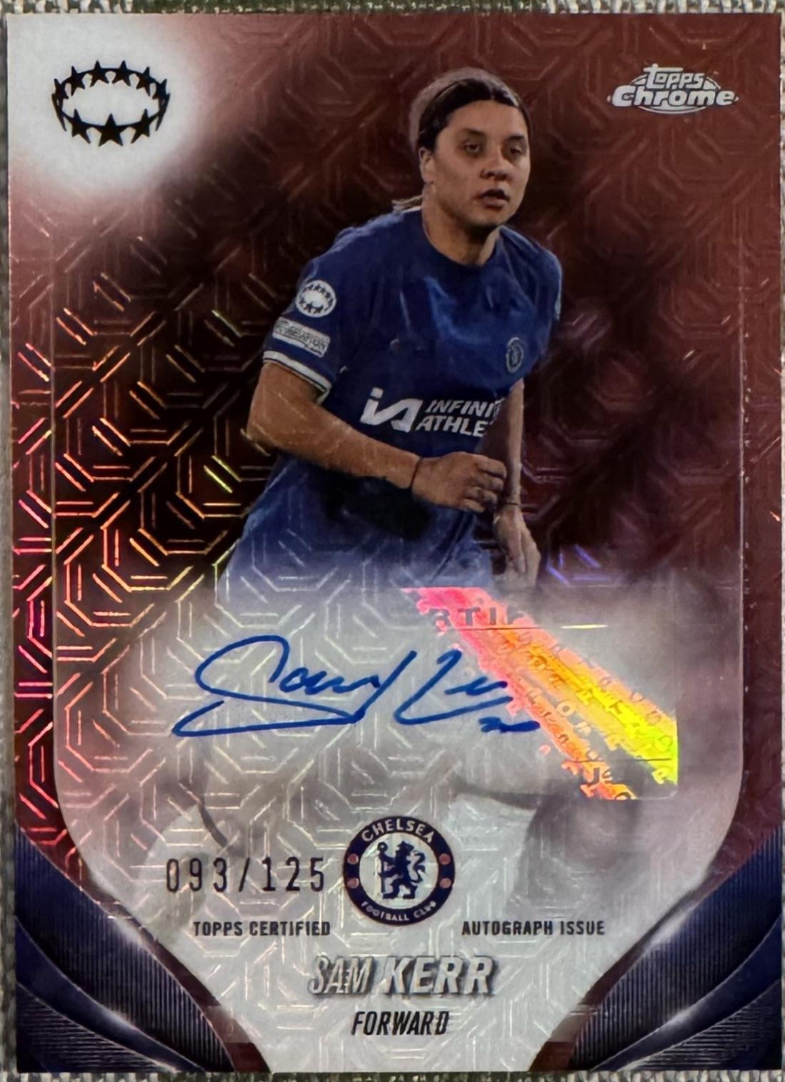 Sam Kerr [Rose Gold Mojo Refractor] #A-SK