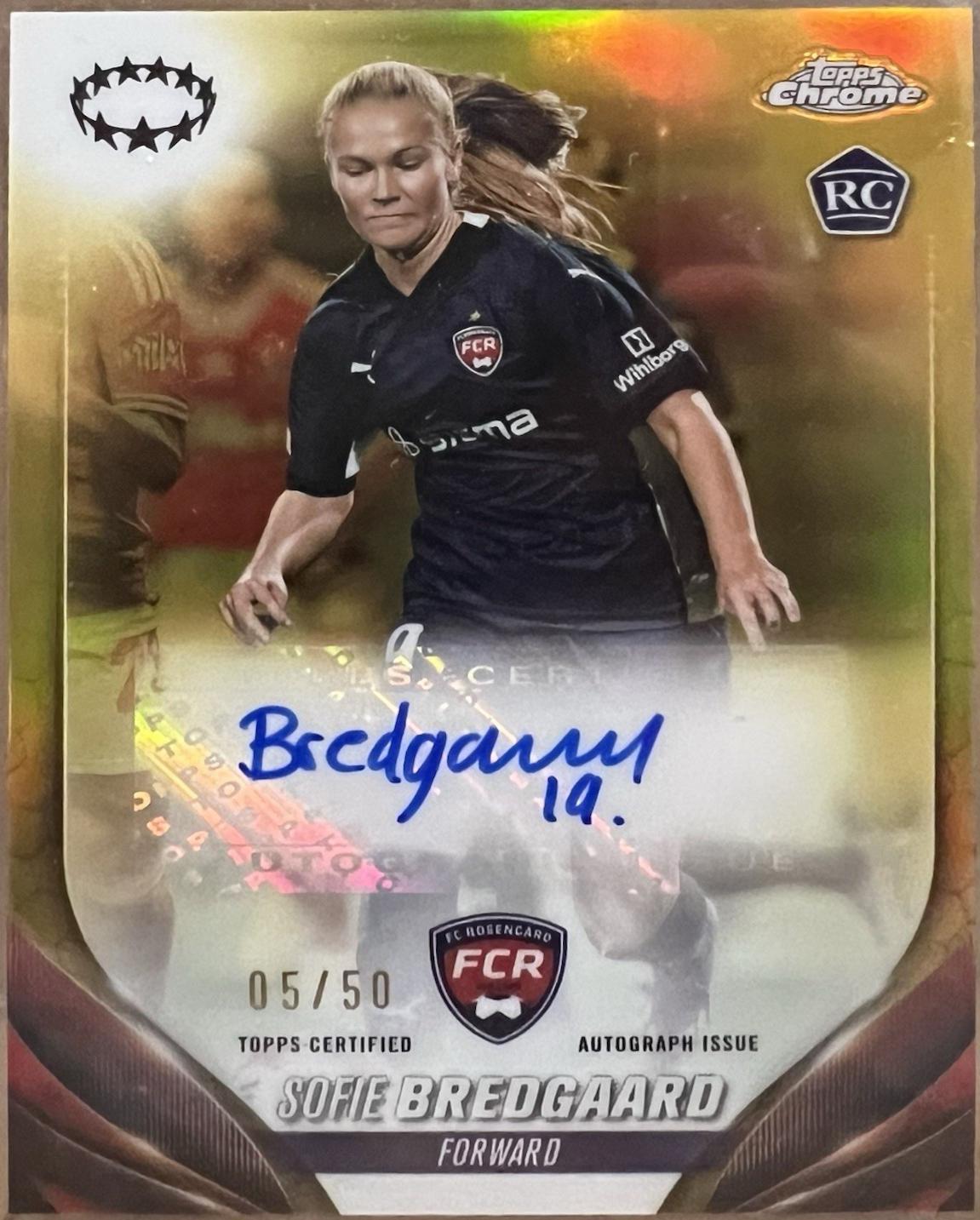 Sofie Bredgaard [Gold Refractor] #A-SB