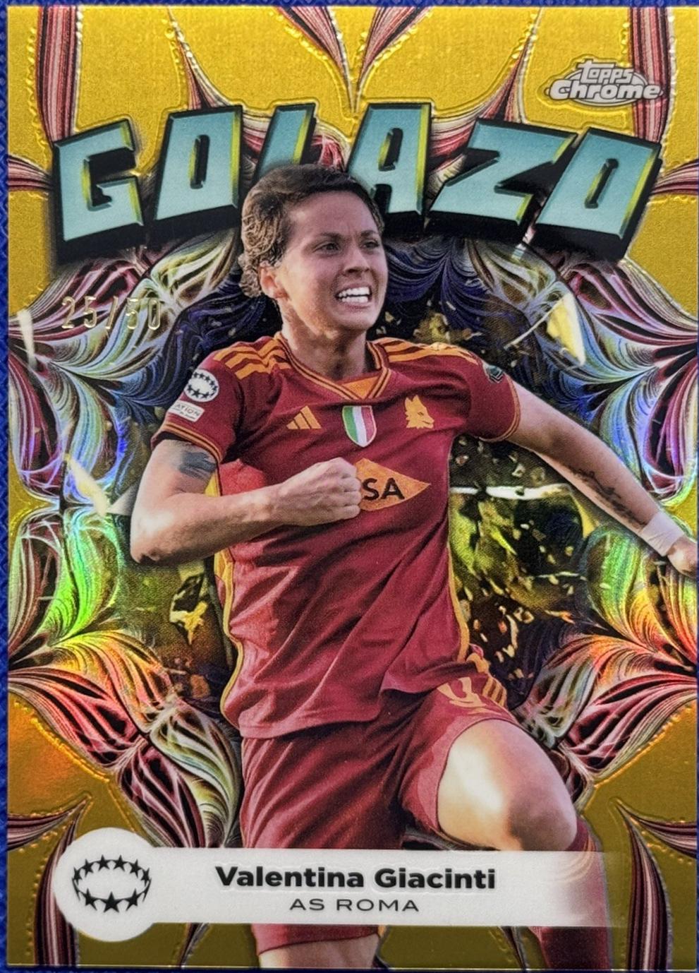 Valentina Giacinti [Gold Refractor] #GZ-10