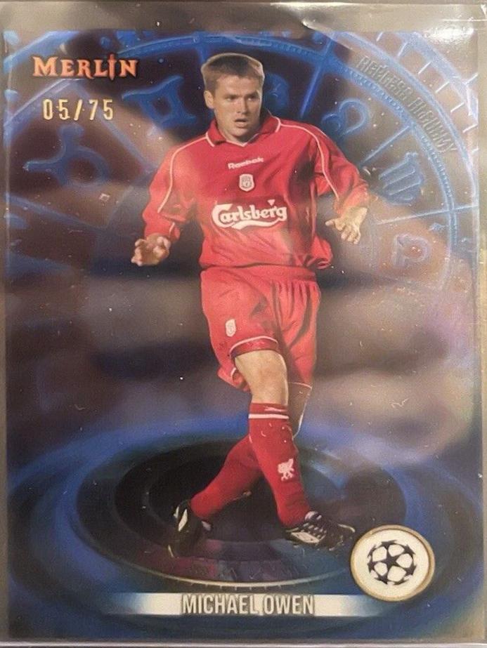 Michael Owen [Blue Refractor] #AA-11