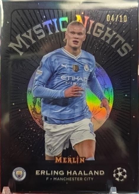 Erling Haaland [Black Refractor] #MN-14