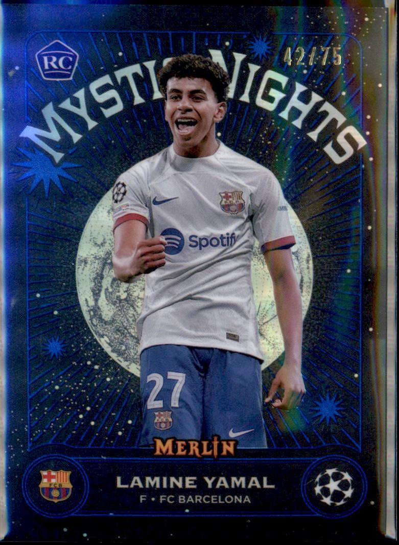Lamine Yamal [Blue Refractor] #MN-8