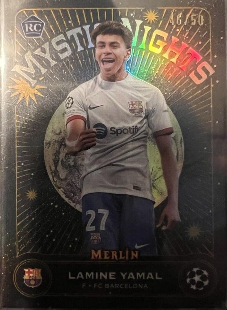 Lamine Yamal [Gold Refractor] #MN-8