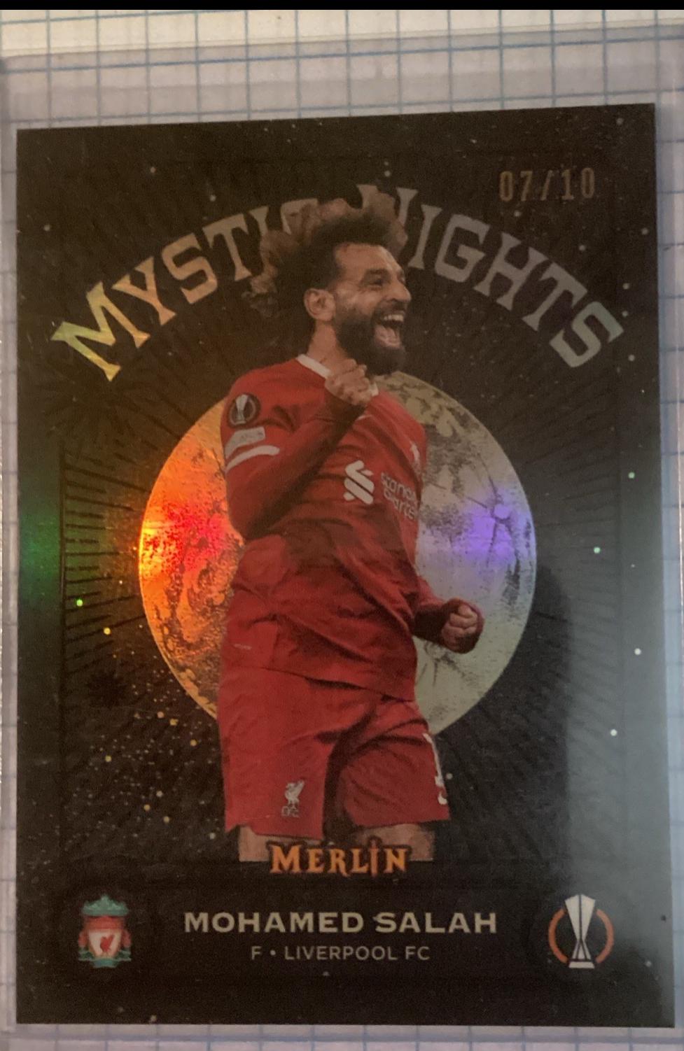 Mohamed Salah [Black Refractor] #MN-3