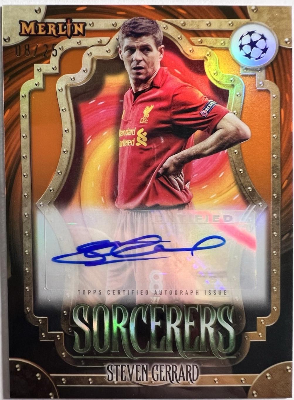 Steven Gerrard [Orange] #SA-GE