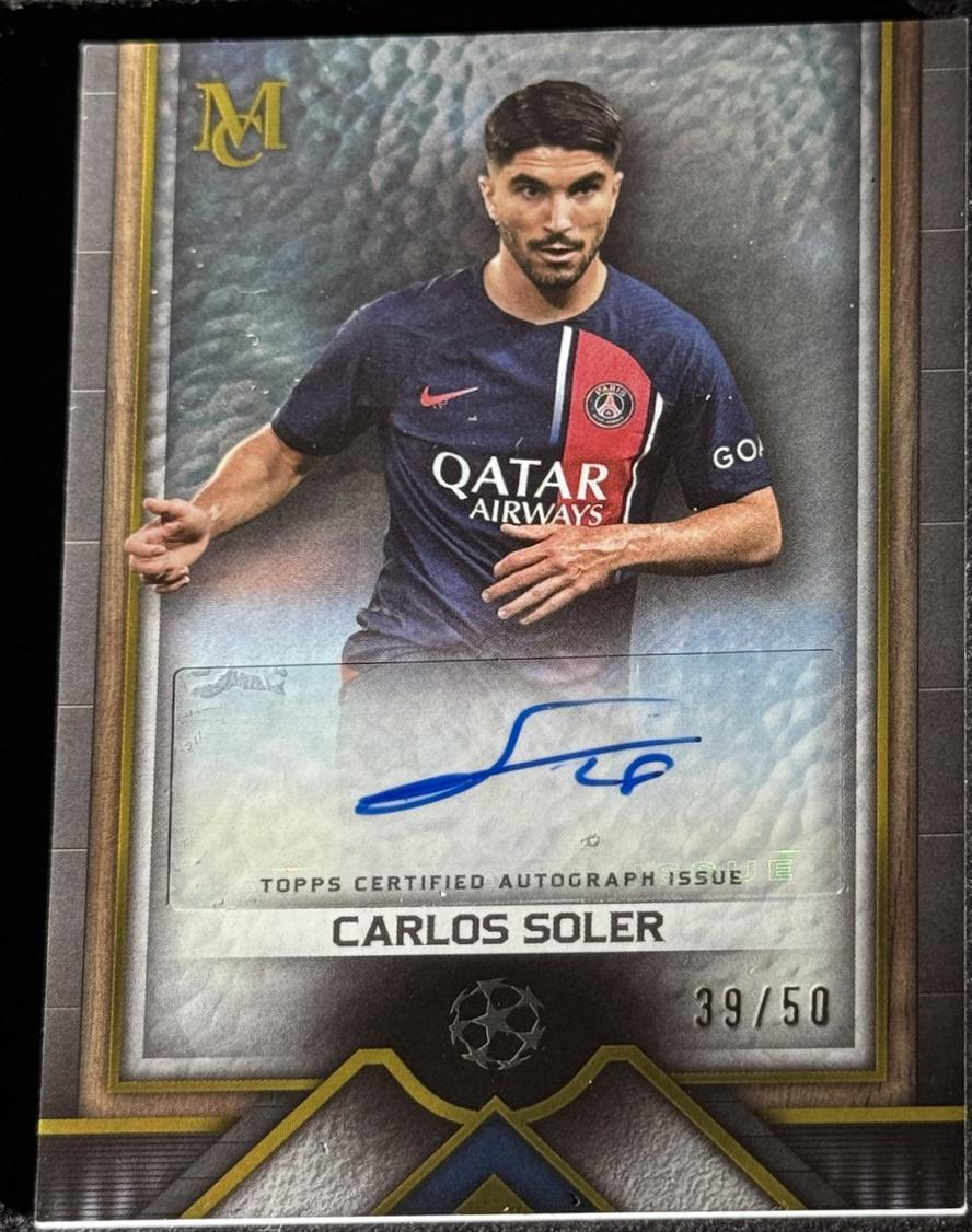 Carlos Soler [Gold] #AA-CS1