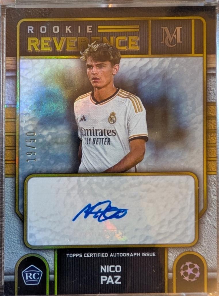 Nico Paz [Gold] #RRA-NP
