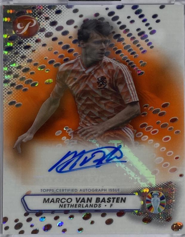 Marco van Basten [Orange Refractor] #PA-MVB