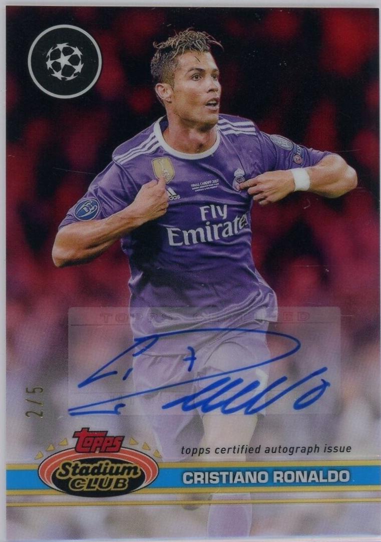 Cristiano Ronaldo [Red Refractor] #CKA-CR