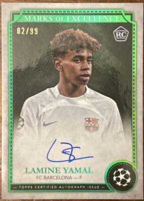 Lamine Yamal [Green Foil] #EX-LY2