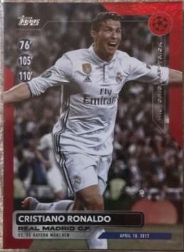 Cristiano Ronaldo [Red Foilboard] #HH-7