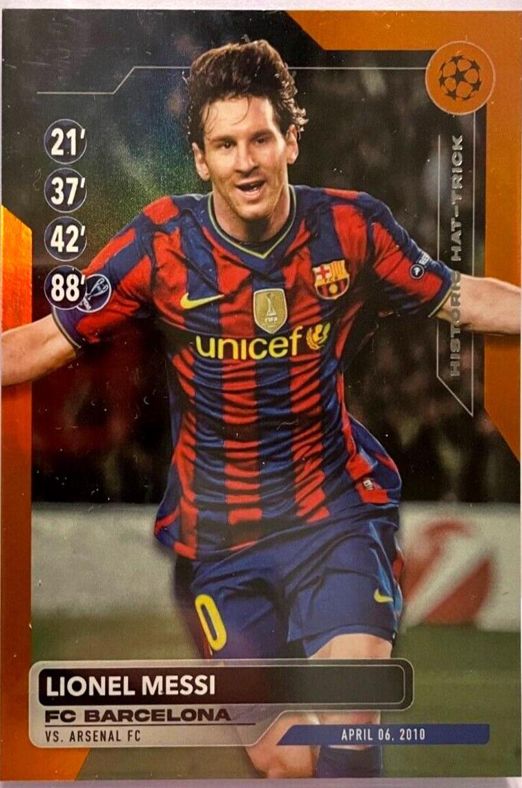 Lionel Messi [Orange Foilboard] #HH-10