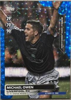 Michael Owen [Icy Blue Foilboard] #HH-8