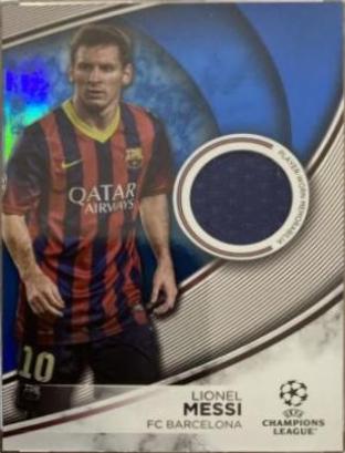 Lionel Messi [Blue Foilboard] #TS-LM