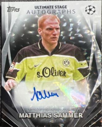 Matthias Sammer [Black Icy Foilboard] #USA-MS