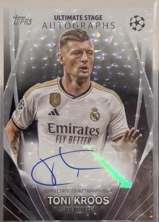 Toni Kroos [Black Icy Foilboard] #USA-TK