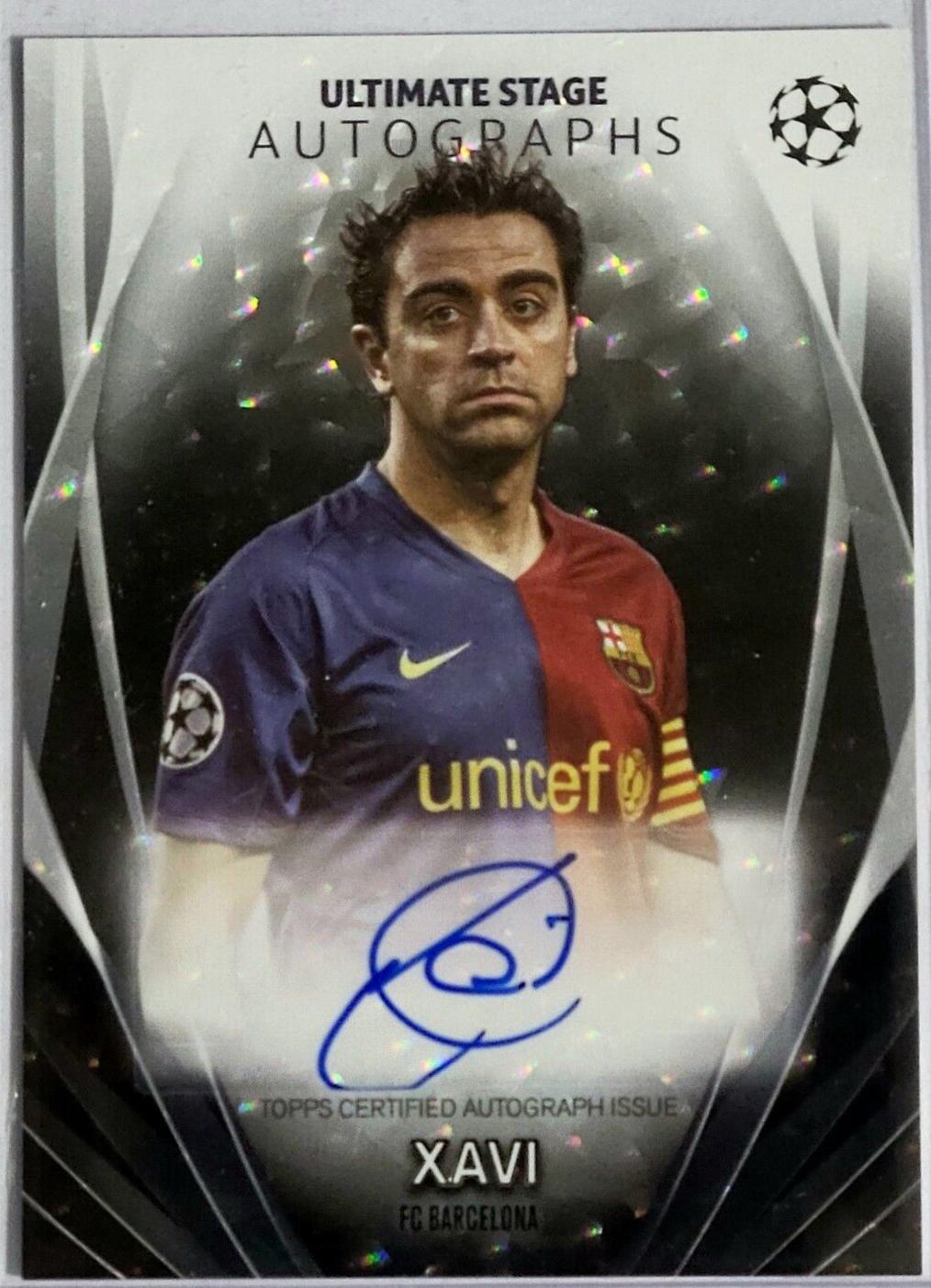 Xavi [Black Icy Foilboard] #USA-XV