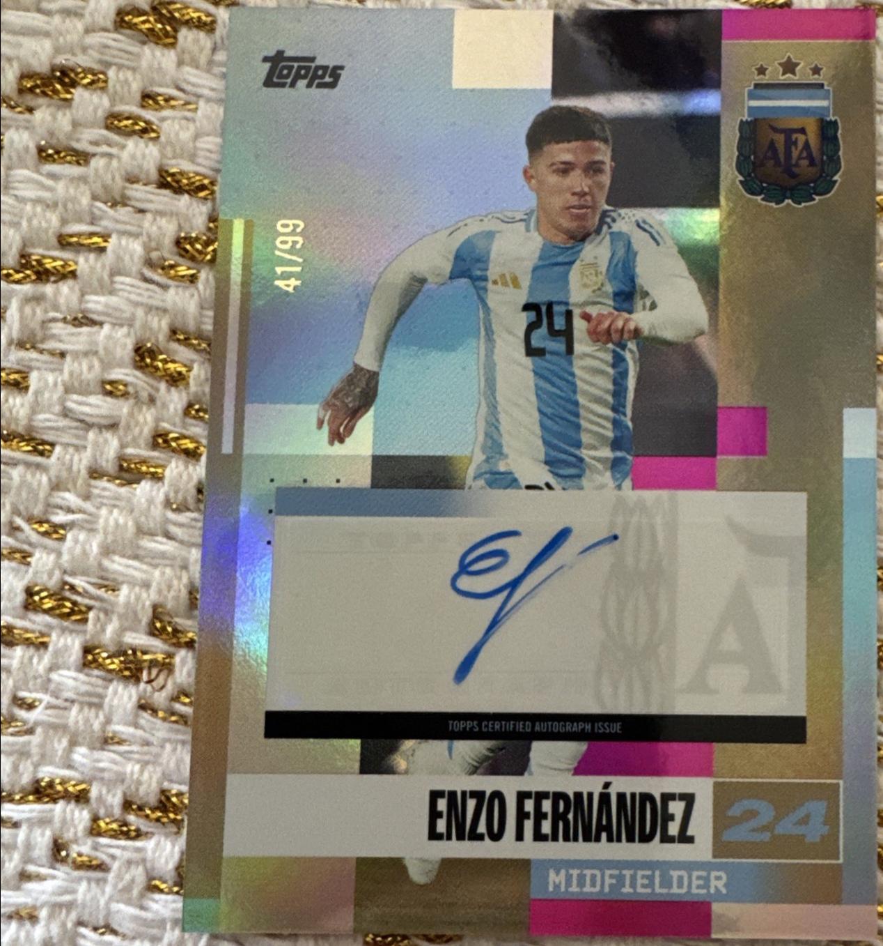 Enzo Fernandez #BA-EF