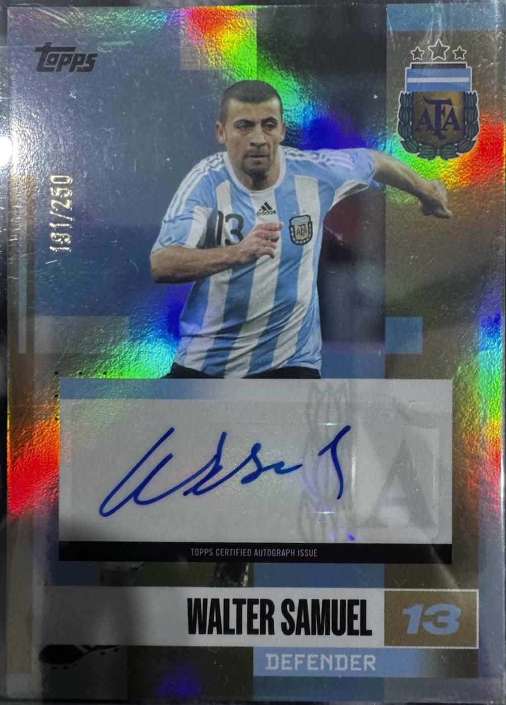 Walter Samuel #BA-WS
