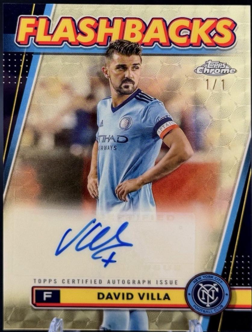 David Villa [Superfractor] #FA-DV