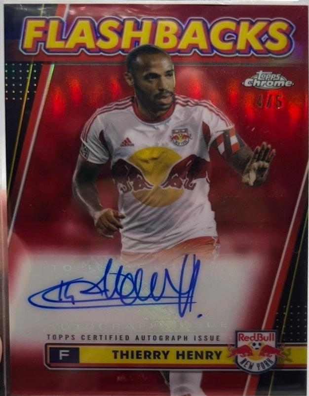 Thierry Henry [Red Refractor] #FA-TH