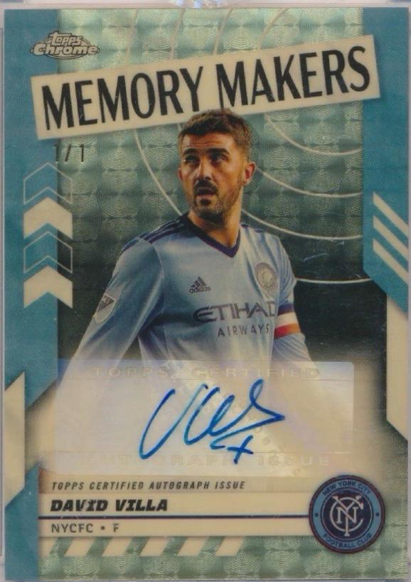 David Villa [Superfractor] #MMA-DV