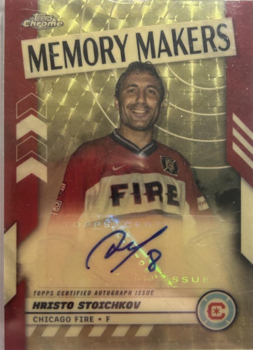 Hristo Stoichkov [Superfractor] #MMA-HS