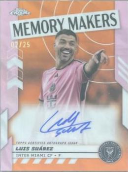 Luis Suarez [Orange Refractor] #MMA-LS