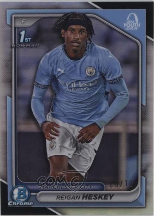 Reigan Heskey [Black Refractor] #BU-RH